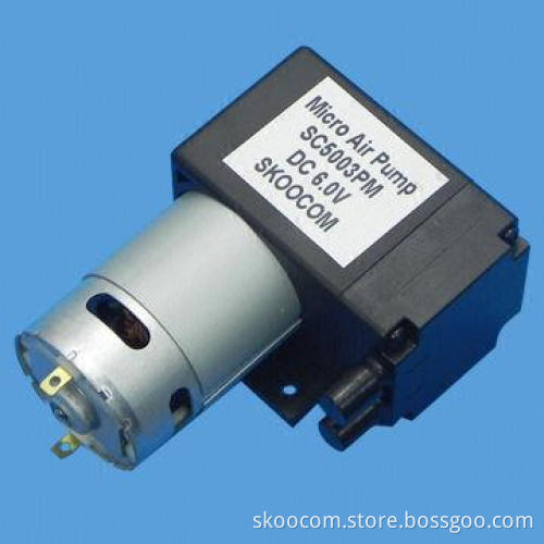 -80kPa DC Vacuum Pump with 12.0V DC Rated Voltage, 10,000 Times Lifespan Test
